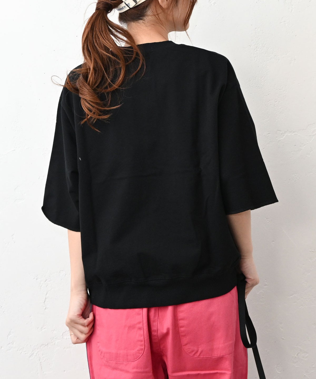 Gives a sense of fullment｜ミニ裏毛カットソー [[861309]][C]