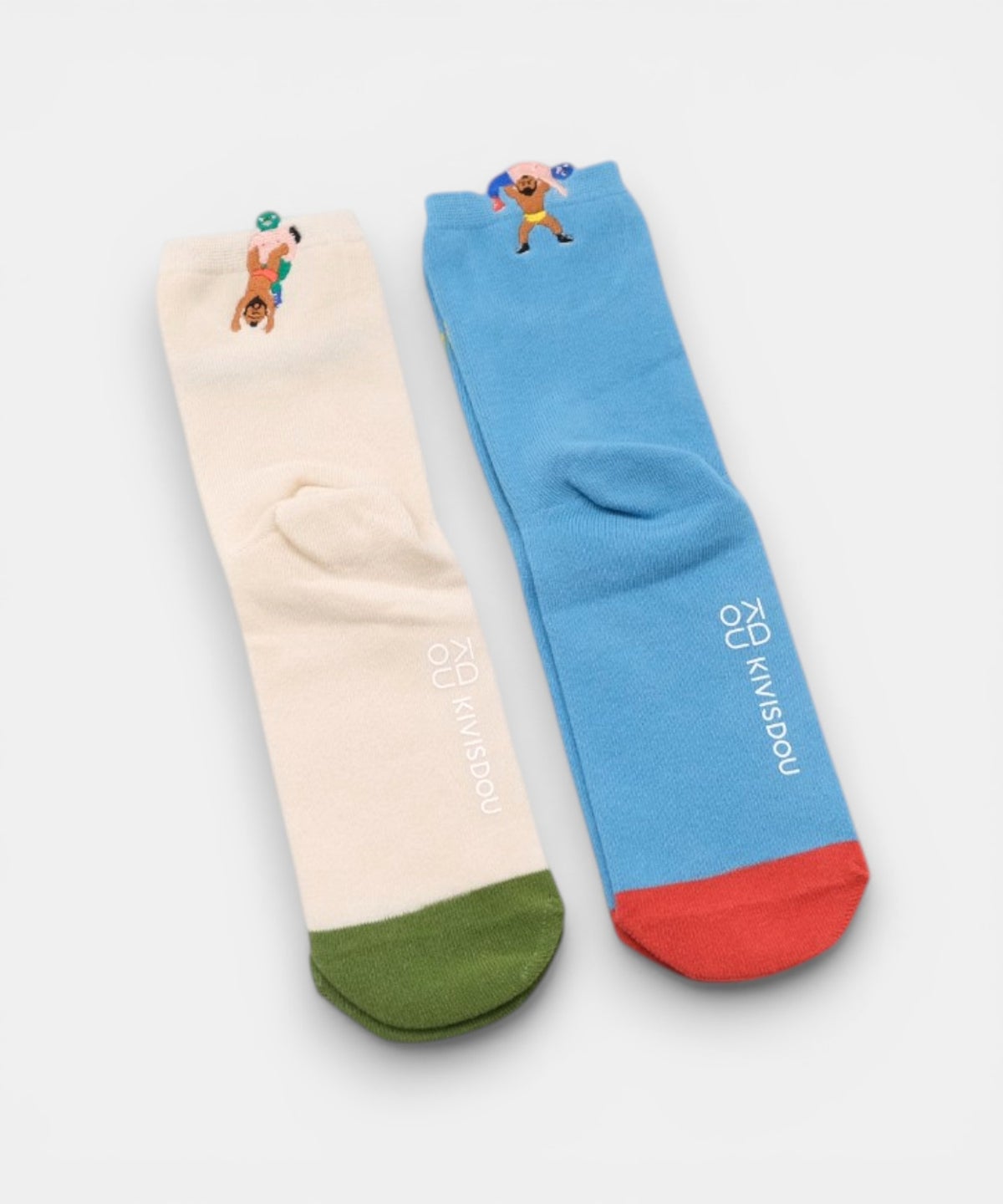 アラジン｜Pプロレスはみ出し刺繍　ショートソックス2P [[31142]][C]