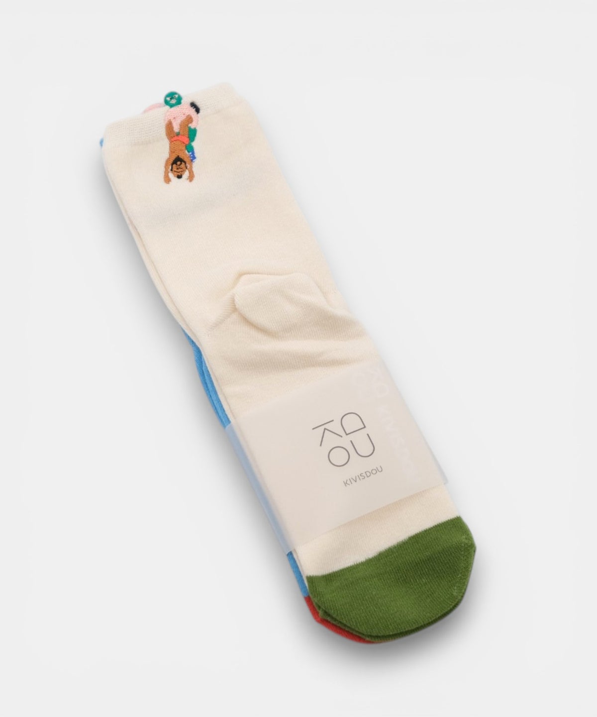 アラジン｜Pプロレスはみ出し刺繍　ショートソックス2P [[31142]][C]