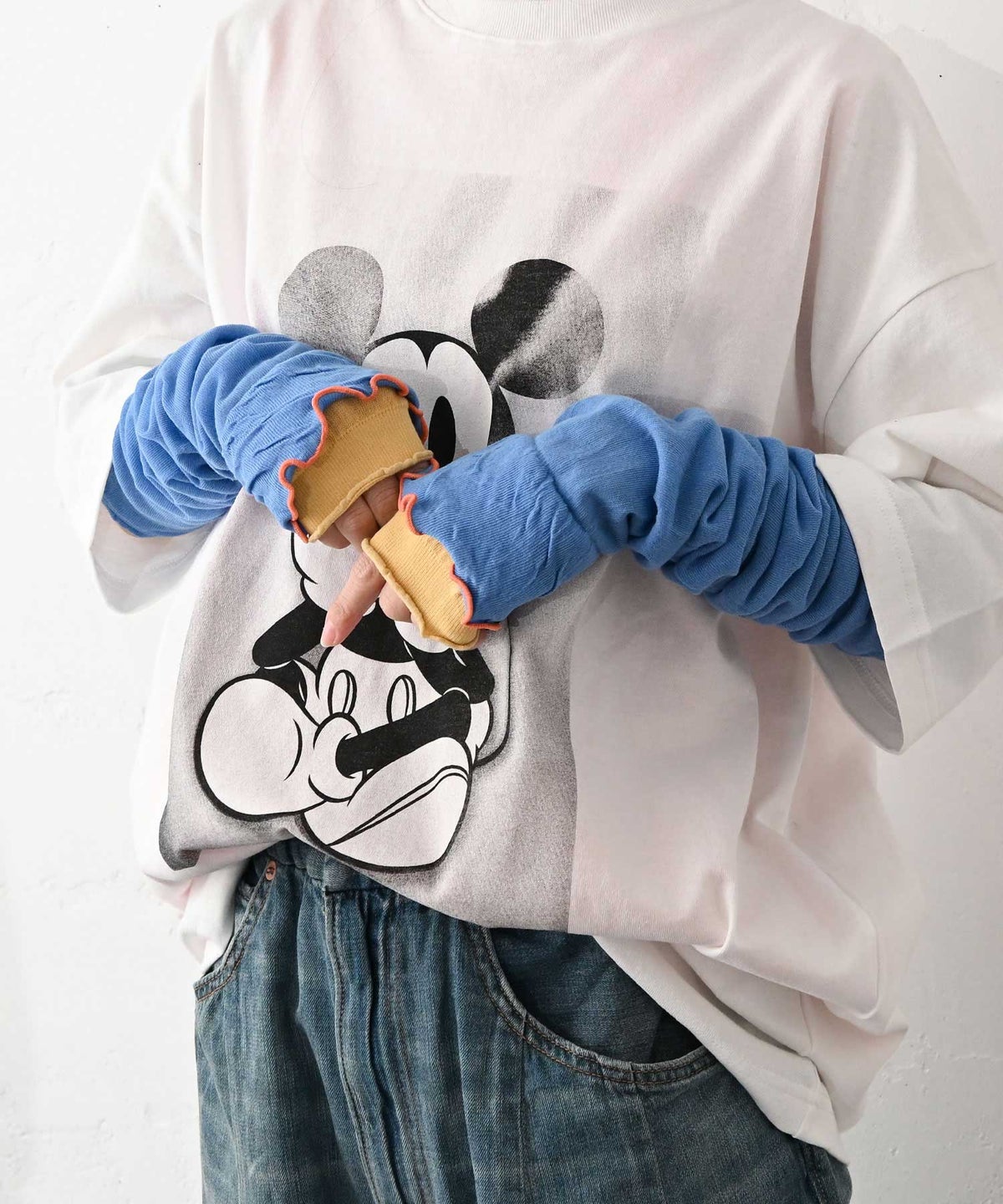 アラジン｜UV加工　フリルアームカバー [[K60987/2026SS]][C]