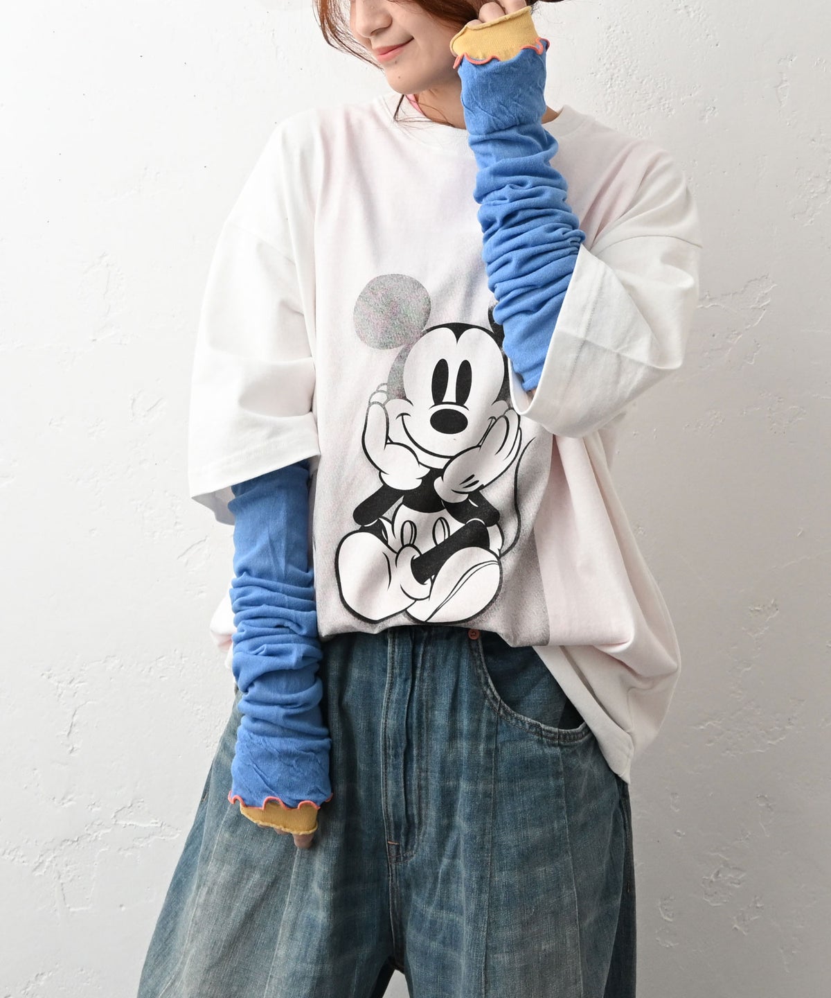 アラジン｜UV加工　フリルアームカバー [[K60987/2026SS]][C]