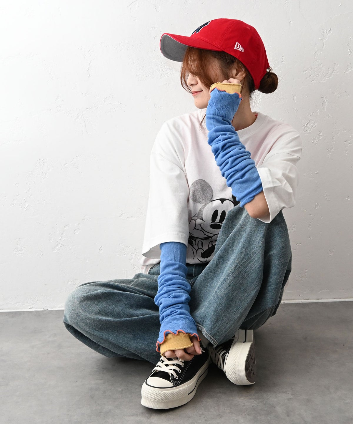 アラジン｜UV加工　フリルアームカバー [[K60987/2026SS]][C]