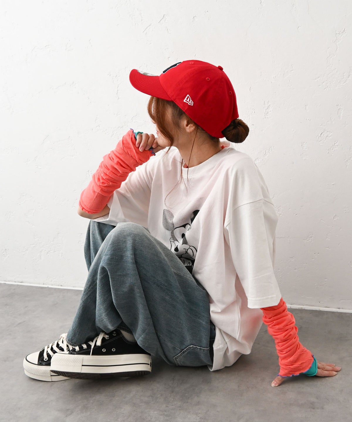 アラジン｜UV加工　フリルアームカバー [[K60987/2026SS]][C]