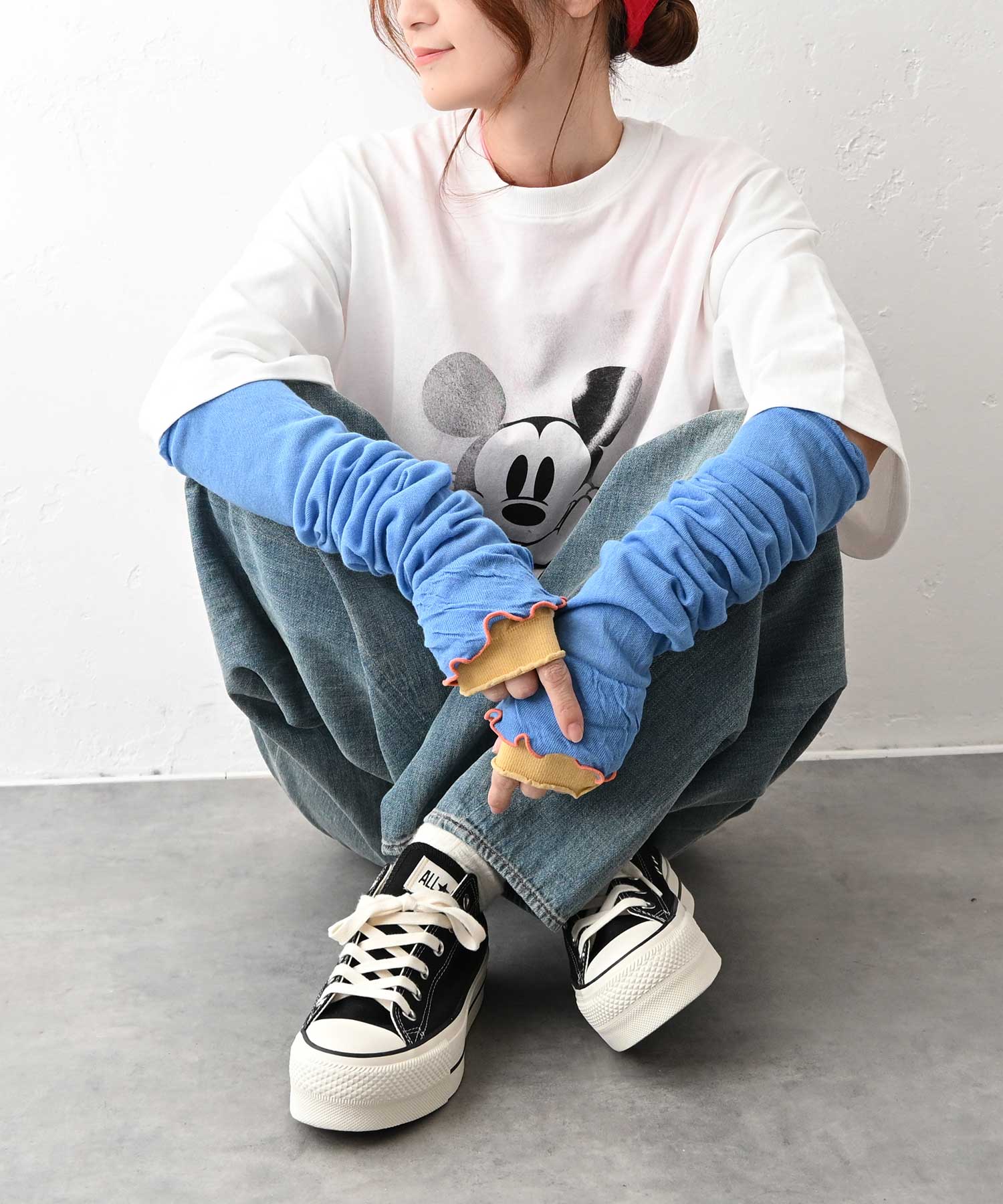 M.U.L. M.U.L デニムレザー ショルダーバッグ ペイント有り M.U.L｜デニムレザーショルダーバッグ [[MUL040-704319-2]][F] | ma28