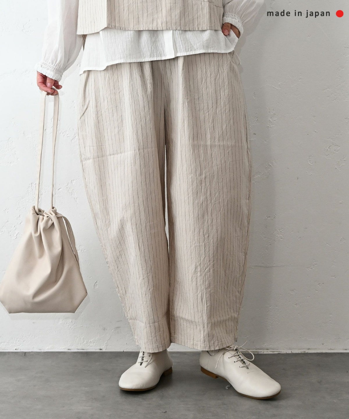 NARU｜ストライプエッグパンツ [[6708351]][C]