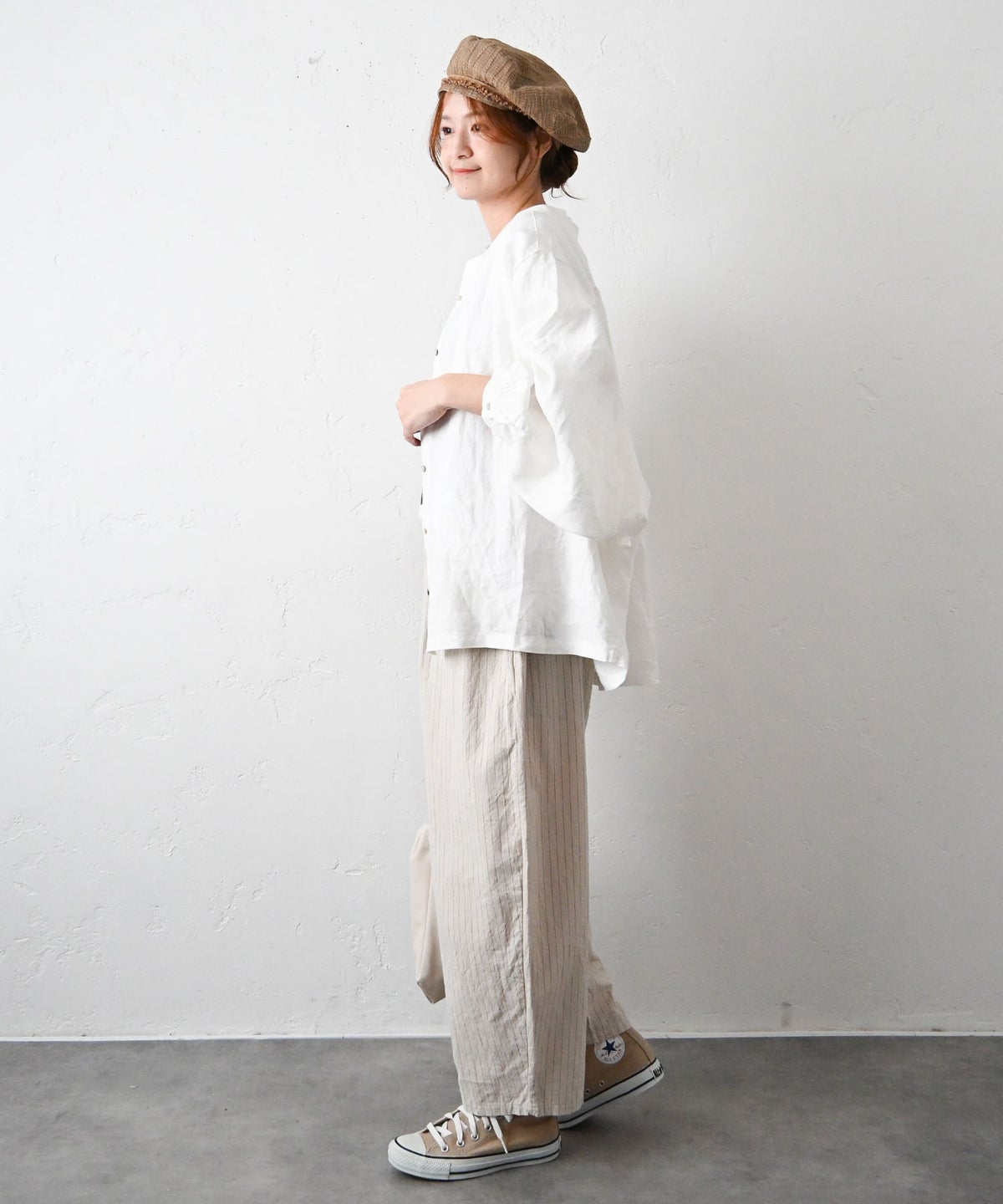 NARU｜ストライプエッグパンツ [[6708351]][C]