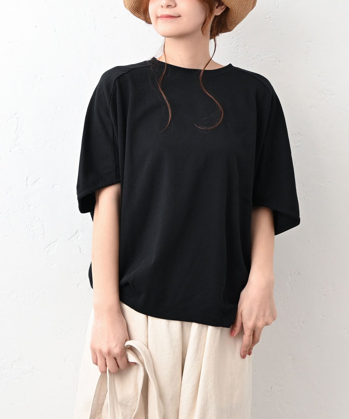 HEAVENLY｜Cotton CS Cocoon Pullover [[2613184]][C]