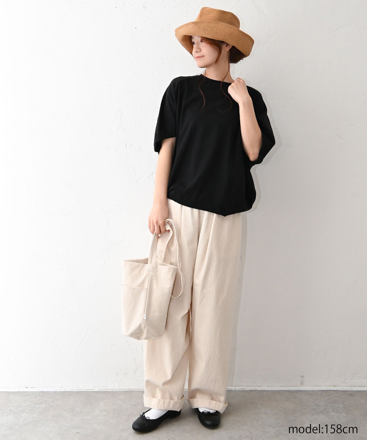 HEAVENLY｜Cotton CS Cocoon Pullover [[2613184]][C]