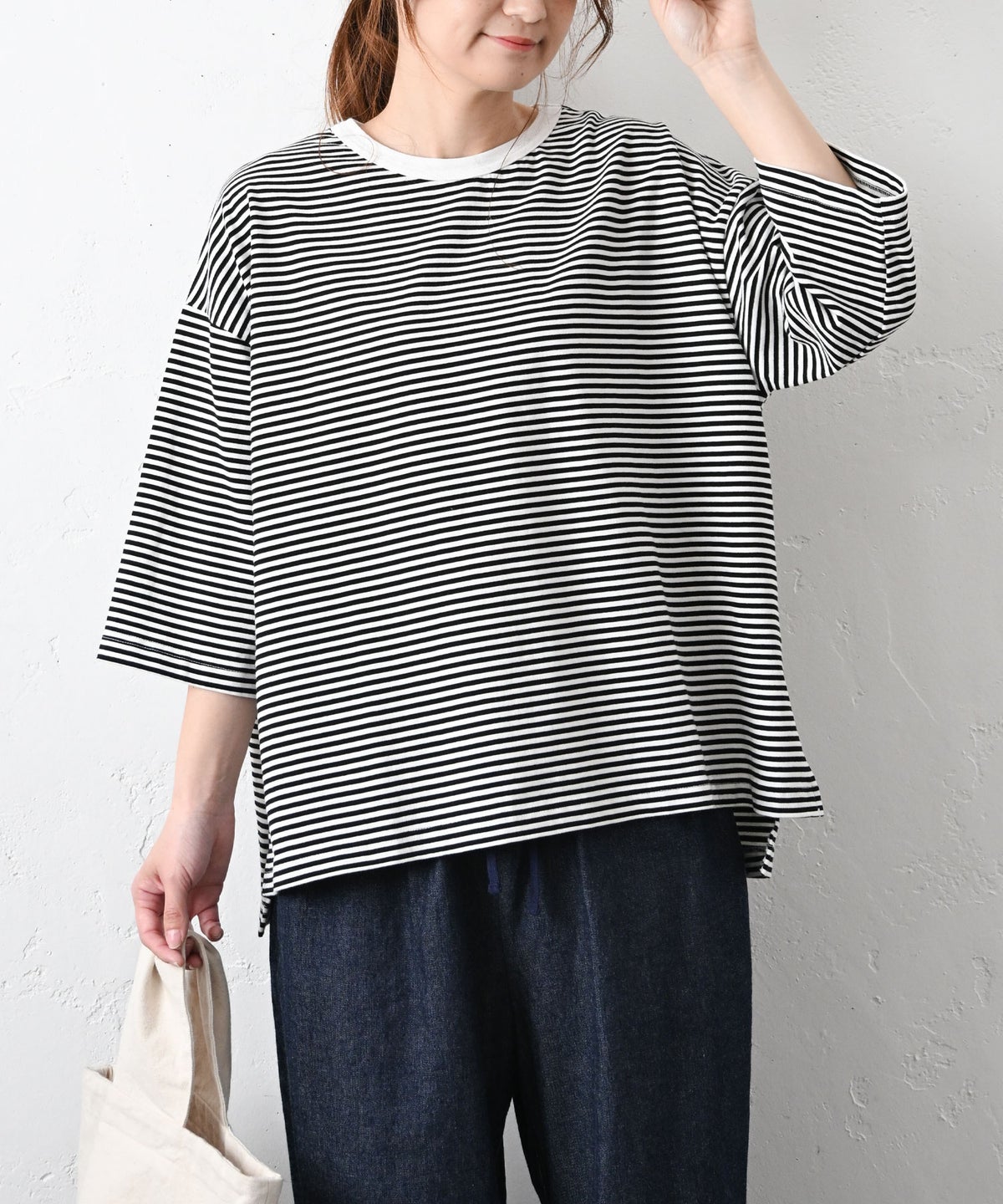 HEAVENLY｜Border CS 5/S T-Shirt [[2613174]][C]