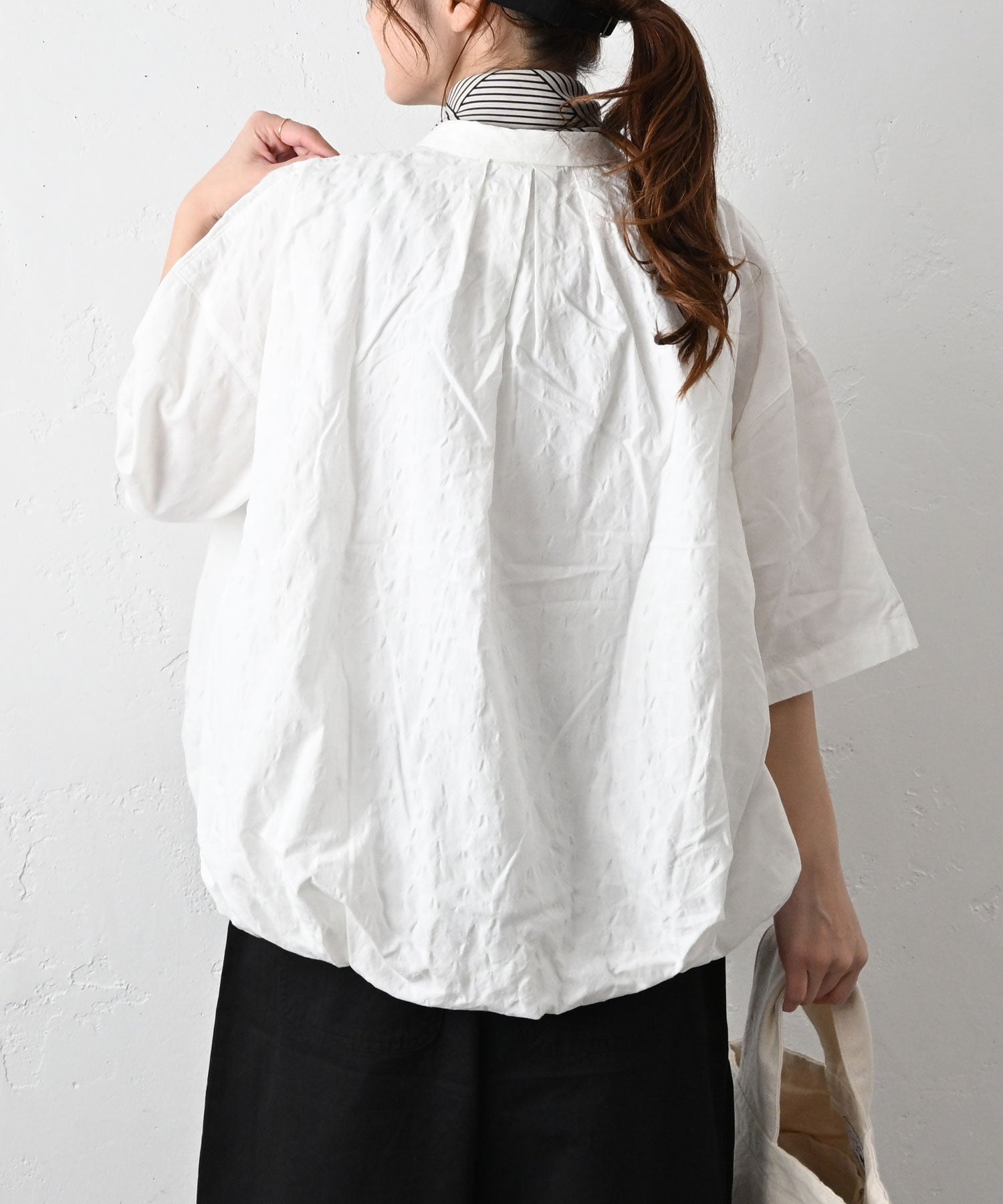 HEAVENLY｜Dot Jacquard Balloon Blouse [[2612072]][C] | ma28 ONLINE