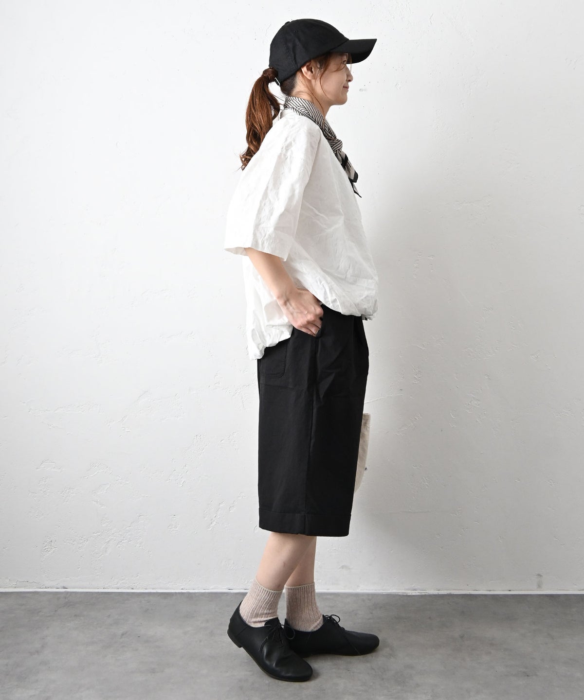 HEAVENLY｜Dot Jacquard Balloon Blouse [[2612072]][C]