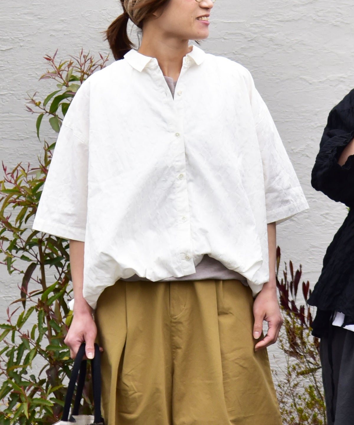  HEAVENLY｜Dot Jacquard Balloon Blouse [[2612072]][C]