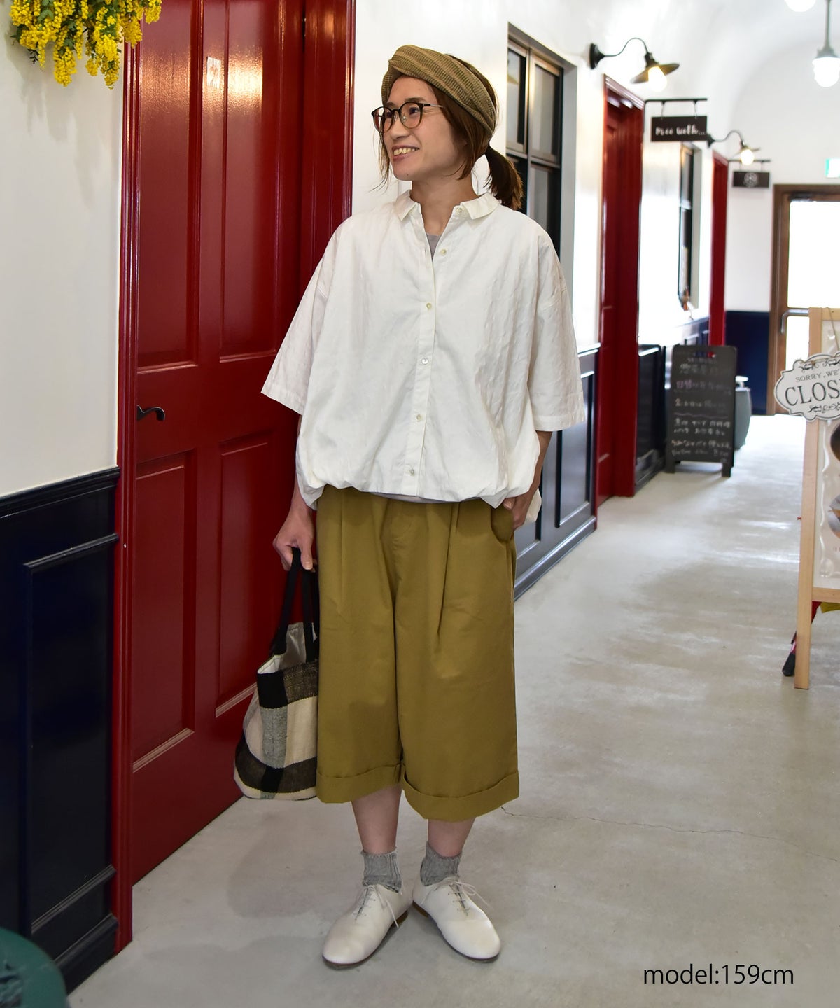  HEAVENLY｜Dot Jacquard Balloon Blouse [[2612072]][C]