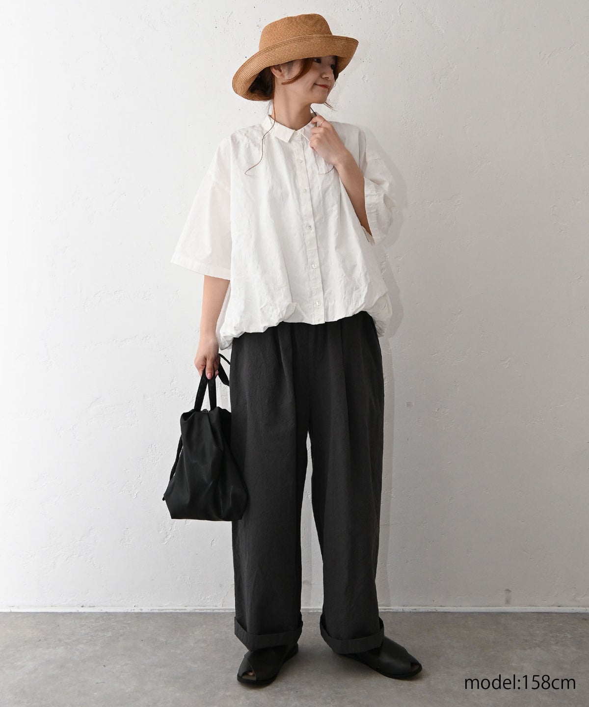 HEAVENLY｜Dot Jacquard Balloon Blouse [[2612072]][C]
