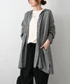 HEAVENLY｜Linen Rayon Sailorcollar Shirt Tunic [[2612052]][C]HEAVENLY｜Linen Rayon Sailorcollar Shirt Tunic [[2612052]][C]