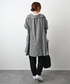 HEAVENLY｜Linen Rayon Sailorcollar Shirt Tunic [[2612052]][C]