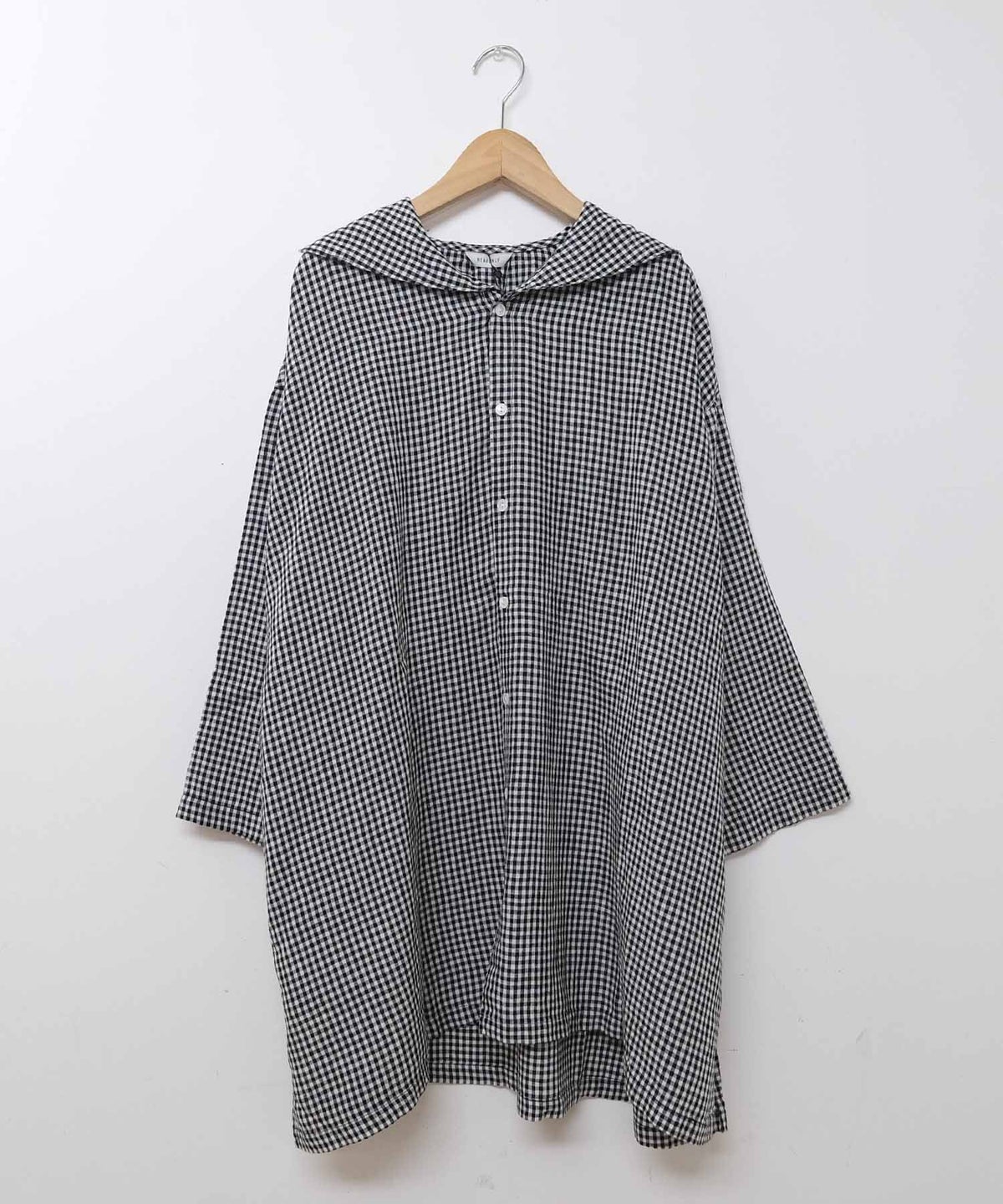 HEAVENLY｜Linen Rayon Sailorcollar Shirt Tunic [[2612052]][C]