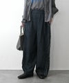 ista-ire｜綿麻サイドテープストレートパンツ [[7600-6020]][C]