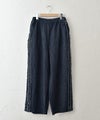 ista-ire｜綿麻サイドテープストレートパンツ [[7600-6020]][C]