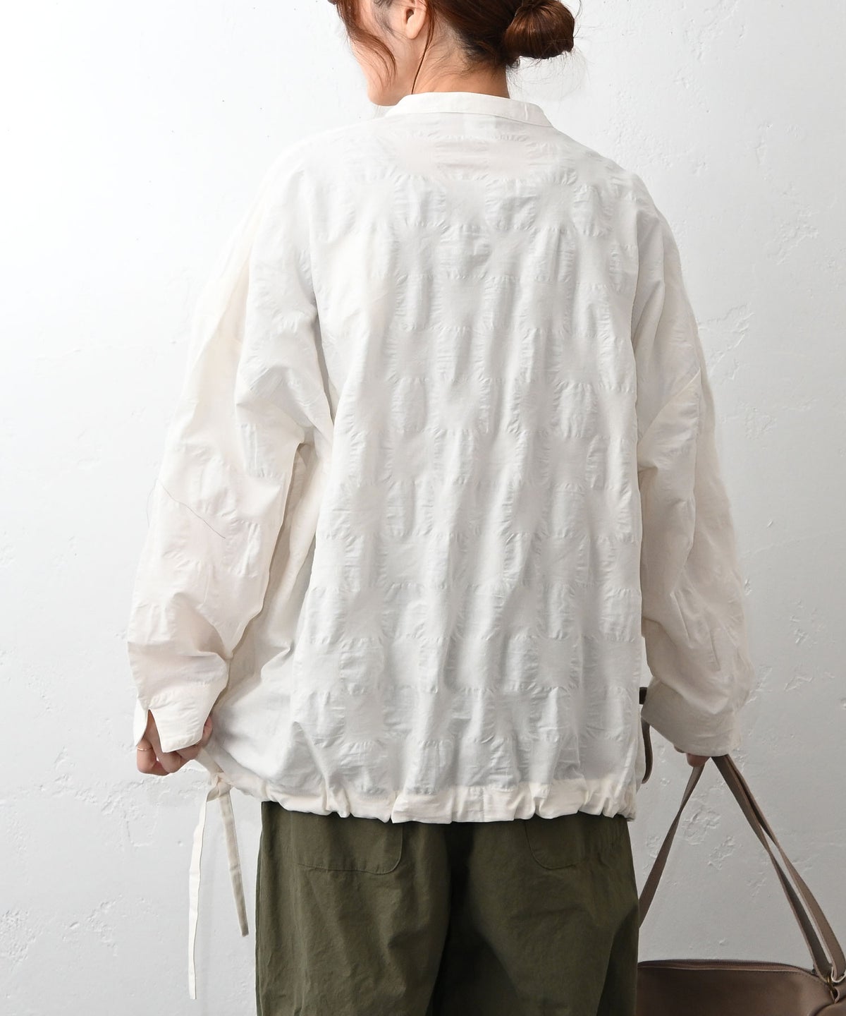 ista-ire｜裾ブラウジングブラウス [[4600-6270]][C]