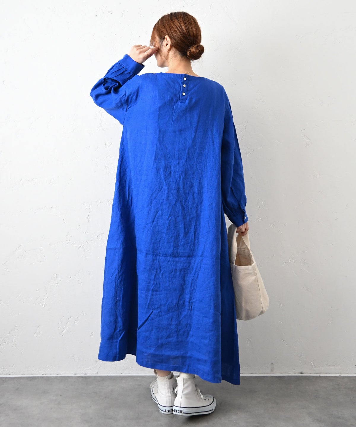 08Mab｜重ね風ピンタックワンピース [[CF-226HF1349]][C]