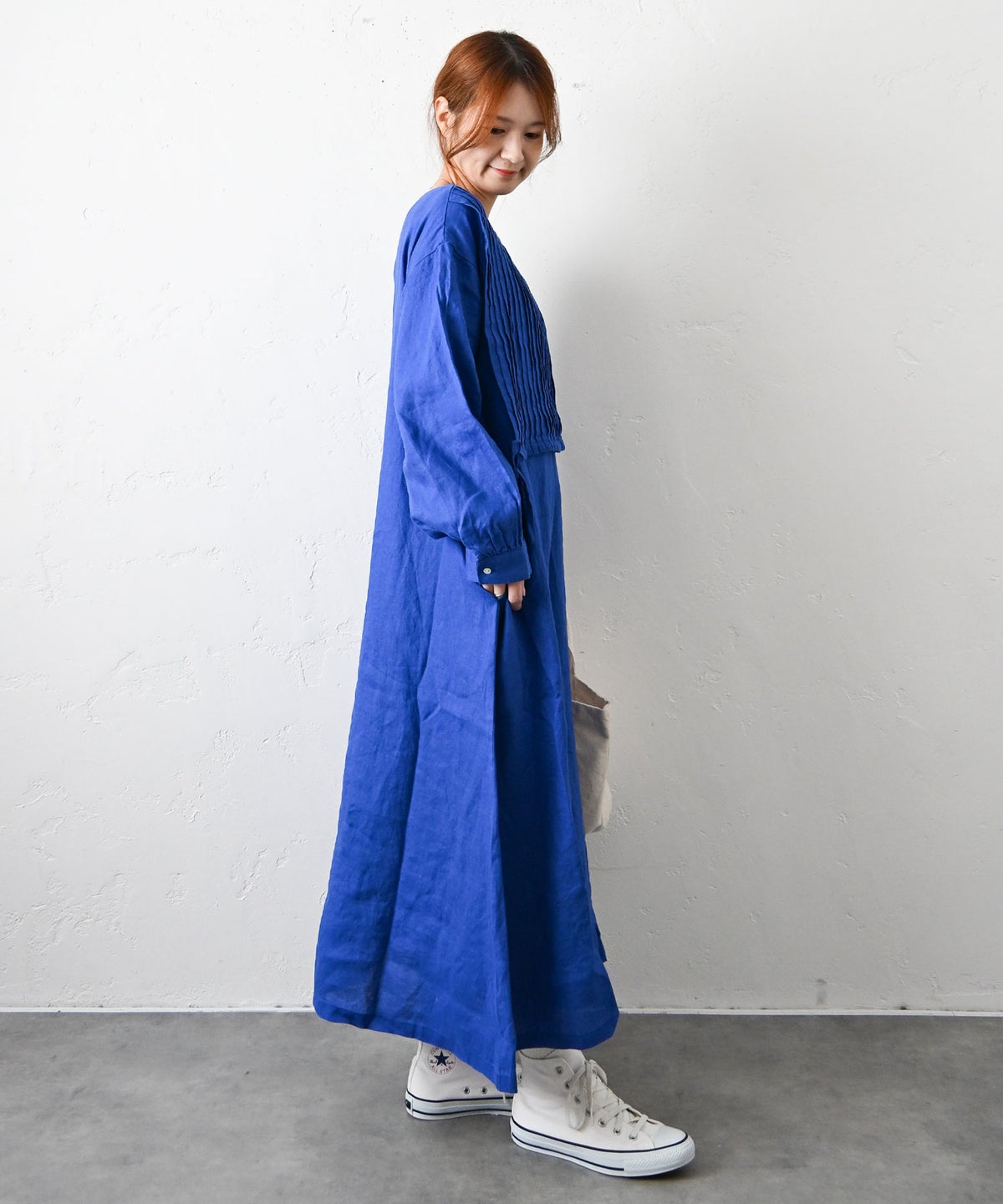 08Mab｜重ね風ピンタックワンピース [[CF-226HF1349]][C]