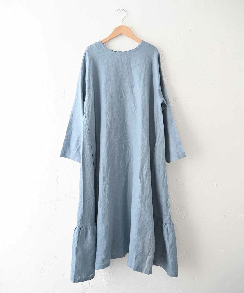  08Mab｜前後着裾ギャザー切替ワンピース [[CF-226HF1351]][C]