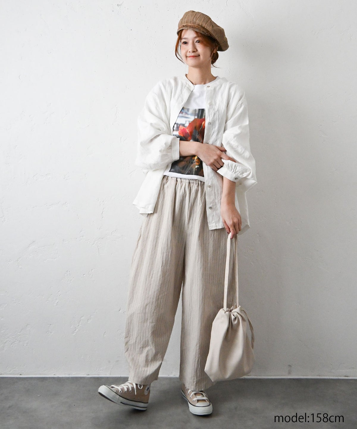 08Mab｜ドルマンスリーブギャザーブラウス [[CF-822F0561TJ]][C]