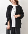 hagumu｜ノーカラーシャツジャケット [[19260141]][C]