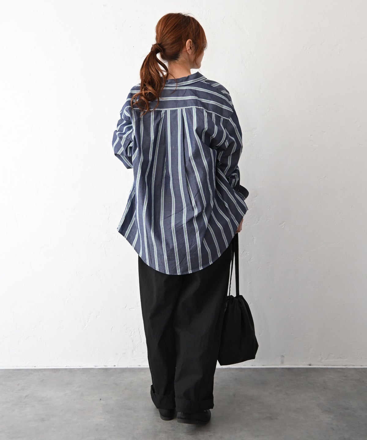 ichi｜ブロードストライプシャツ [[251019]][C]