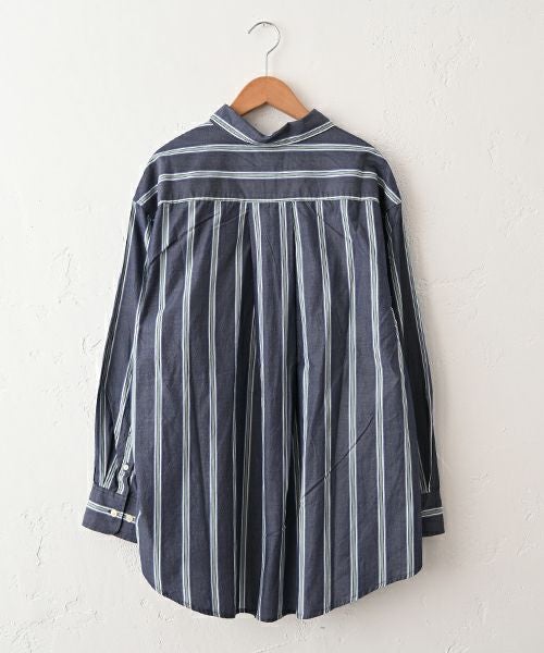  ichi｜ブロードストライプシャツ [[251019]][C]