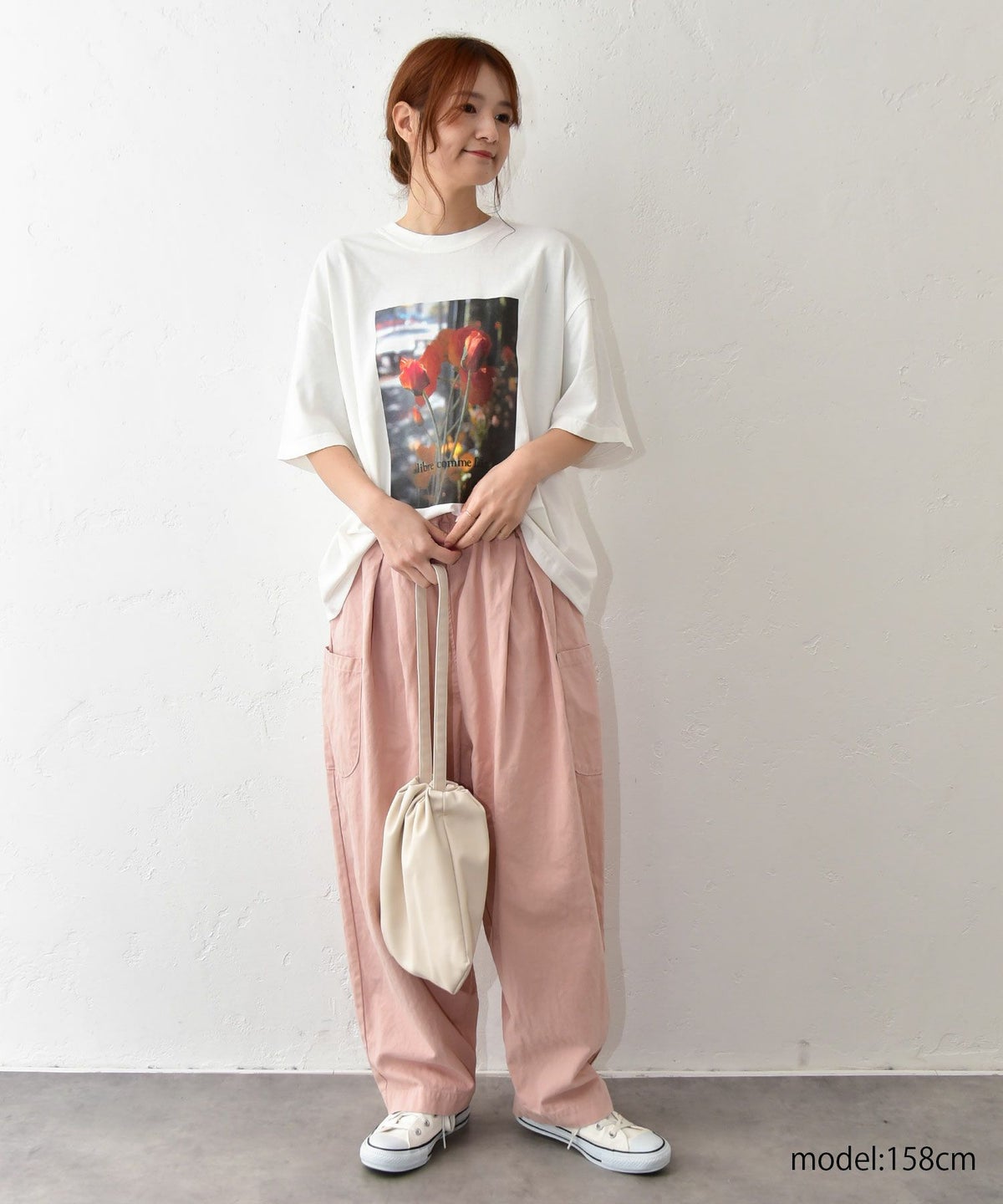 ichi｜ピグメントＴシャツ [[251055]][C]