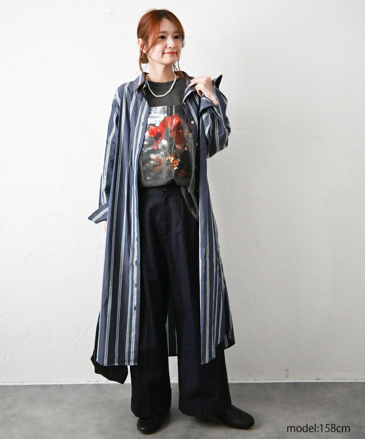 ichi｜ピグメントＴシャツ [[251055]][C]