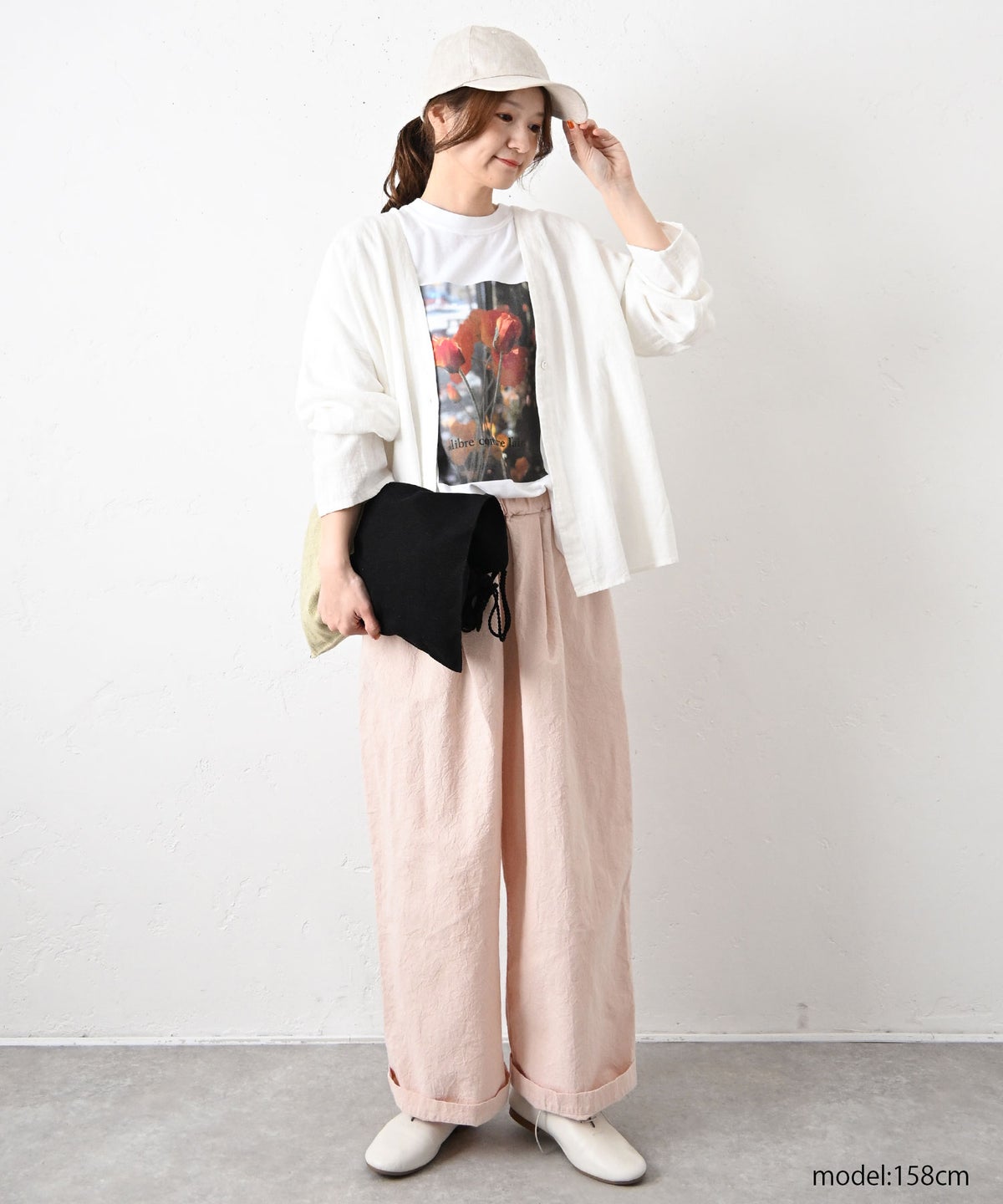 ichi｜ピグメントＴシャツ [[251055]][C]