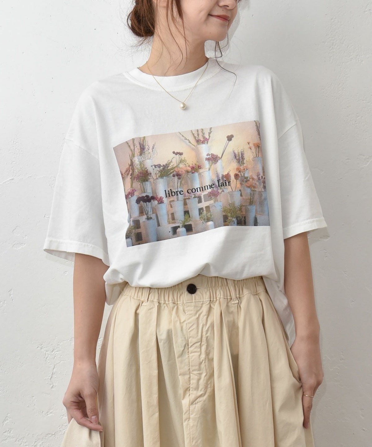 ichi｜ピグメントＴシャツ [[251056]][C]