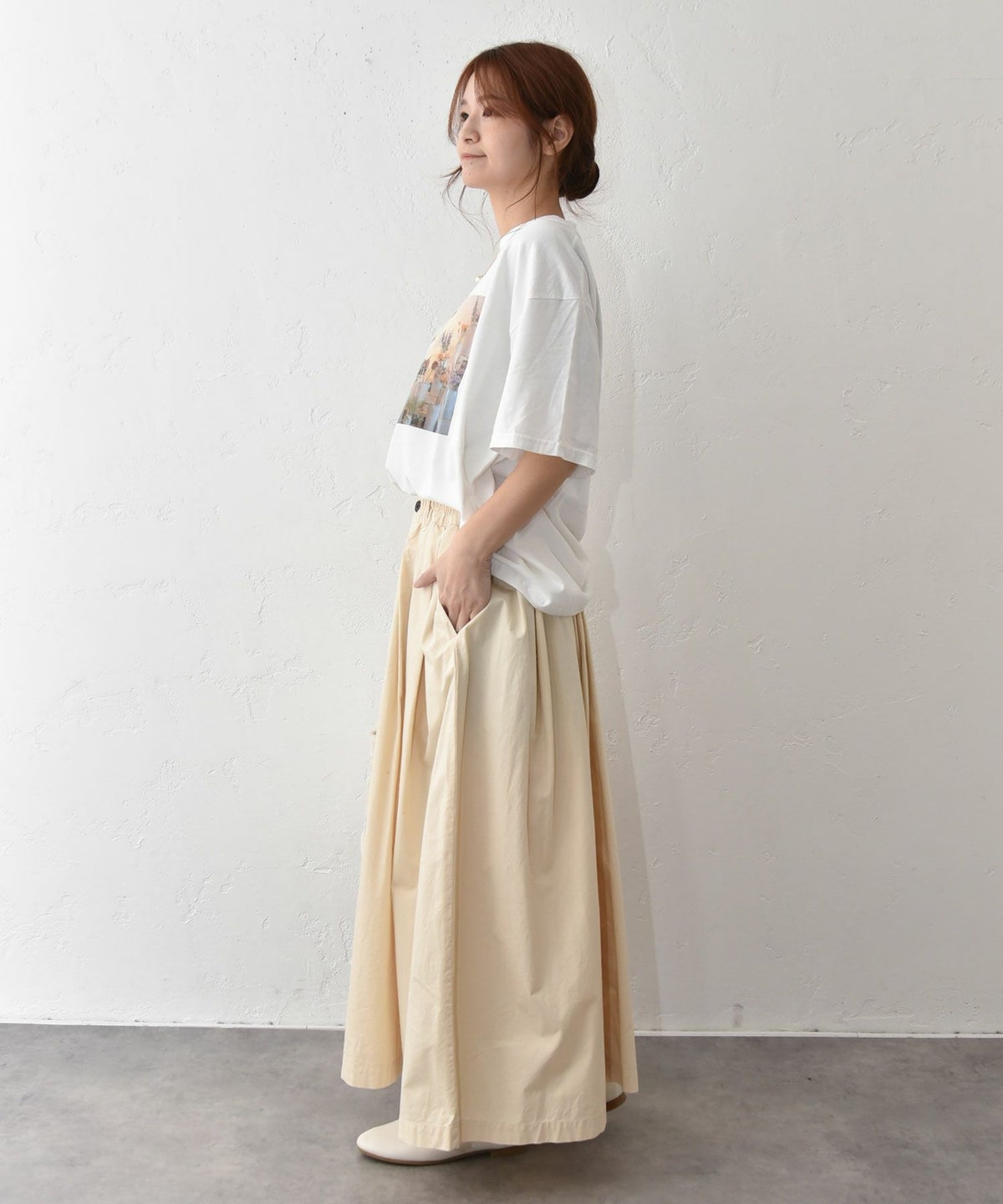 ichi｜ピグメントＴシャツ [[251056]][C]