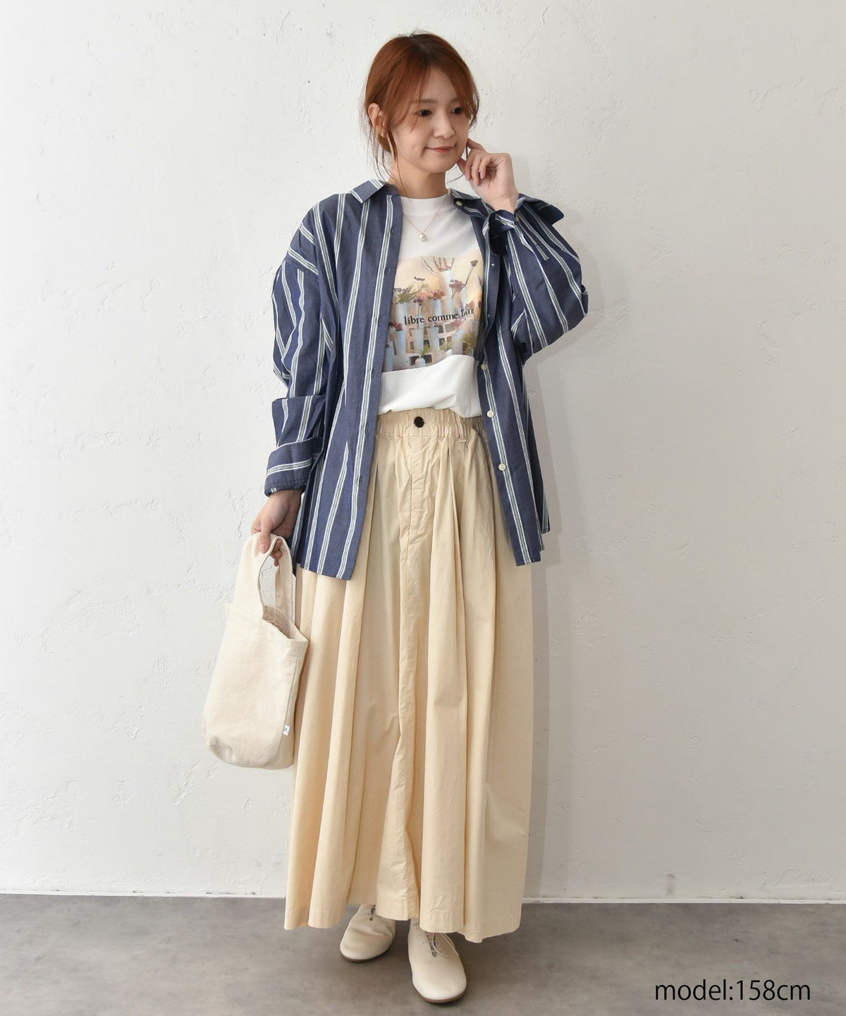 ichi｜ピグメントＴシャツ [[251056]][C]