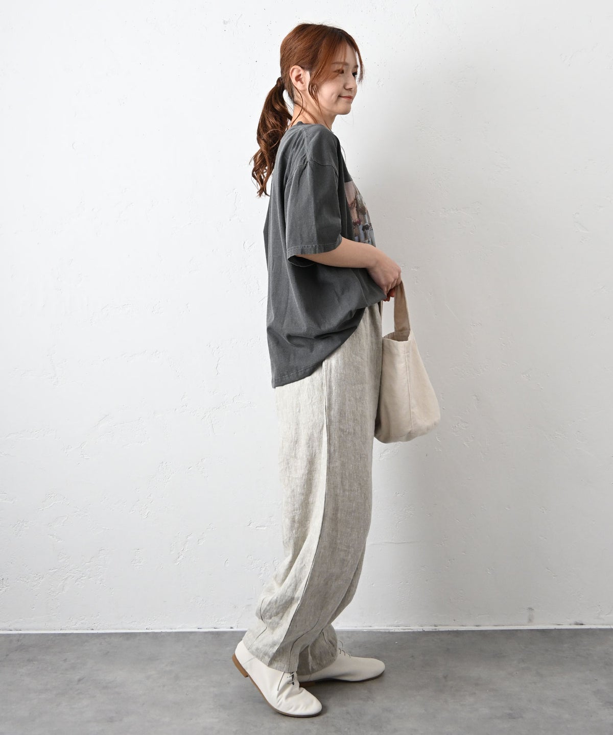 ichi｜ピグメントＴシャツ [[251056]][C]