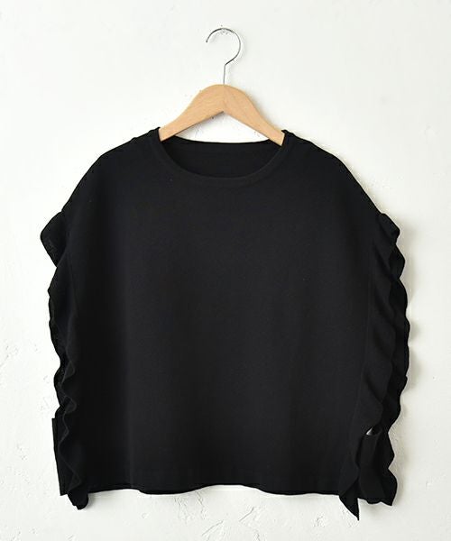 HUMS｜袖フリルニット [[HU-BE-05]][C]