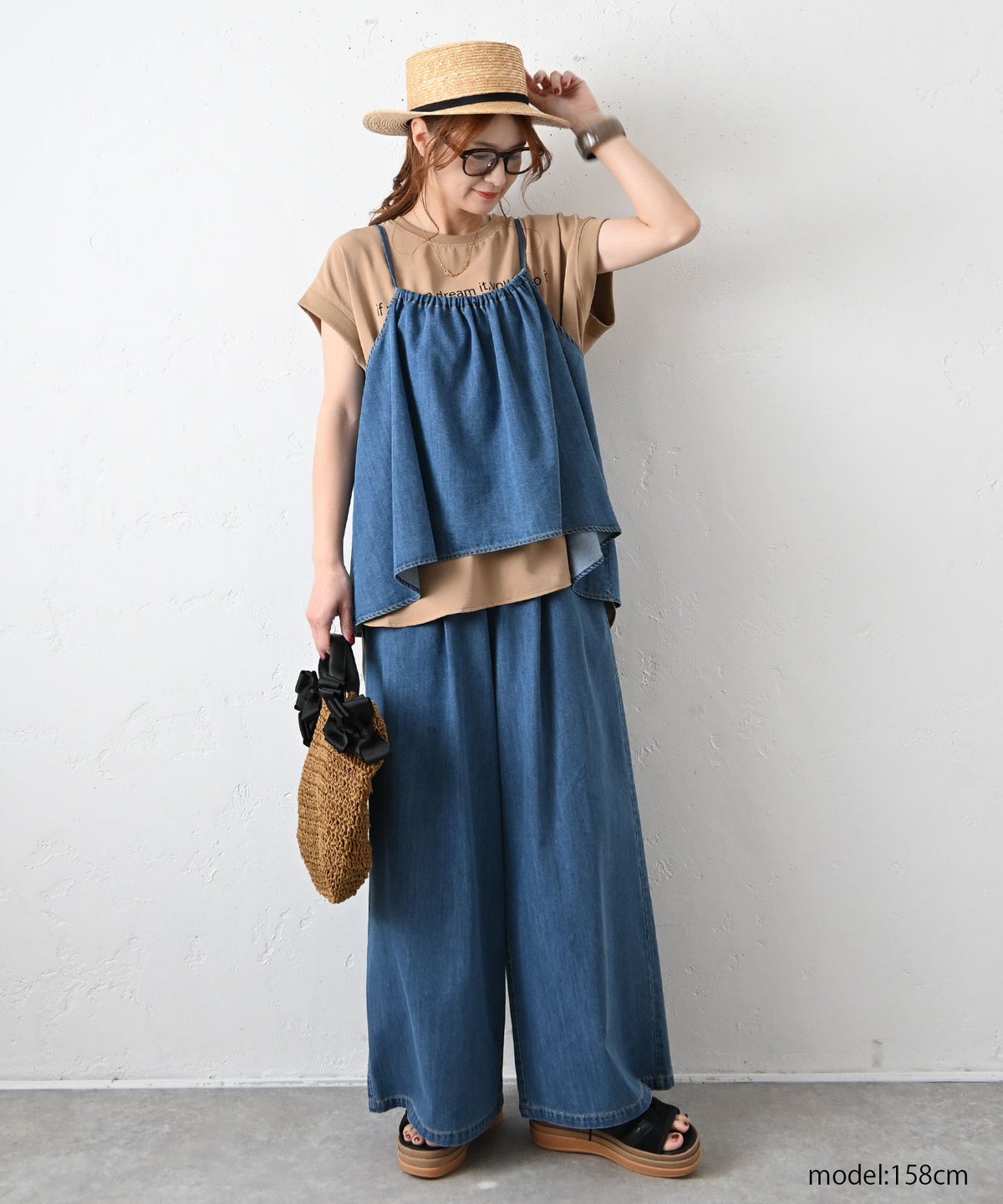 HUMS｜ロゴフレンチカットソー [[C-5105]][C]