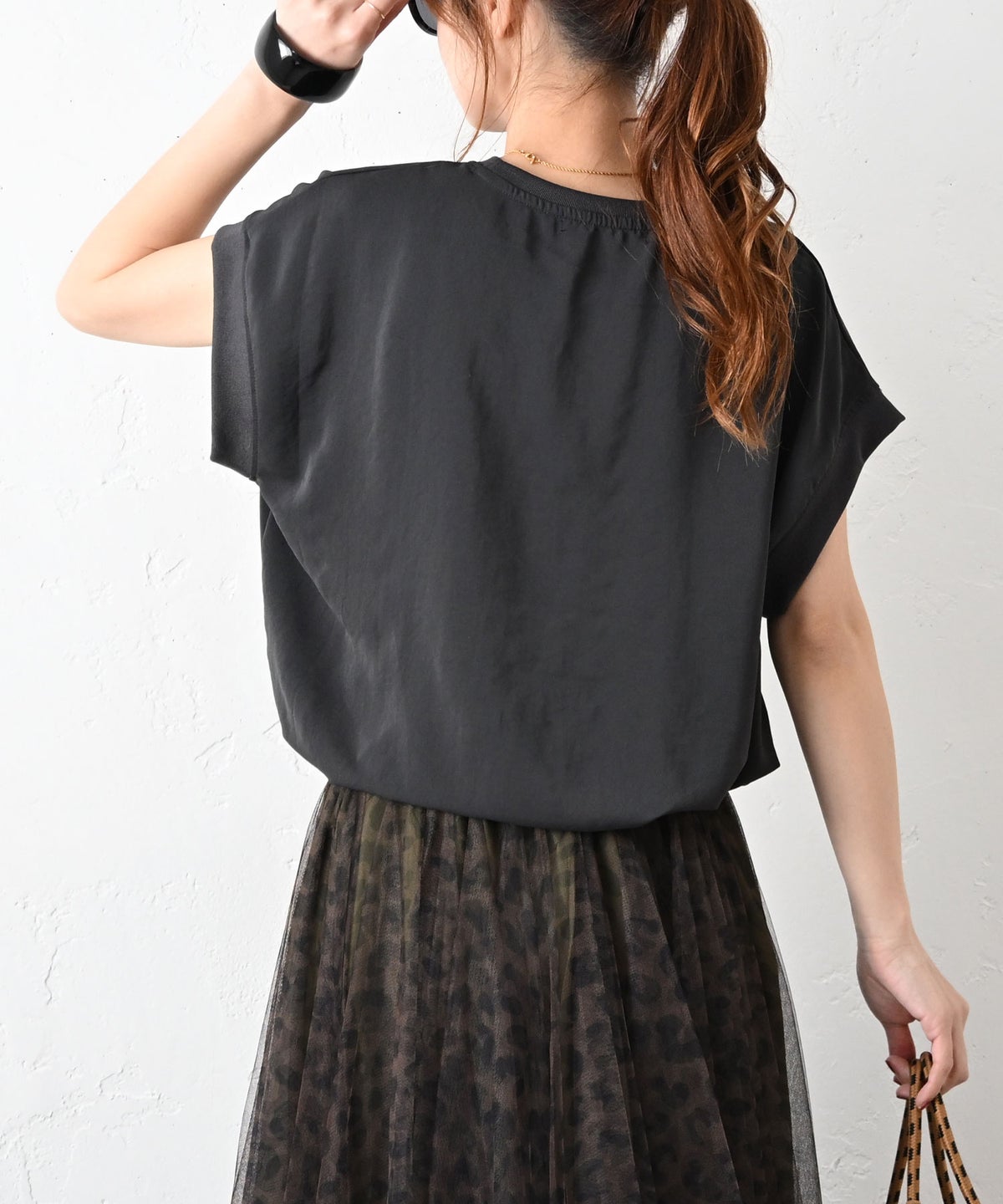 HUMS｜ロゴフレンチカットソー [[C-5105]][C]