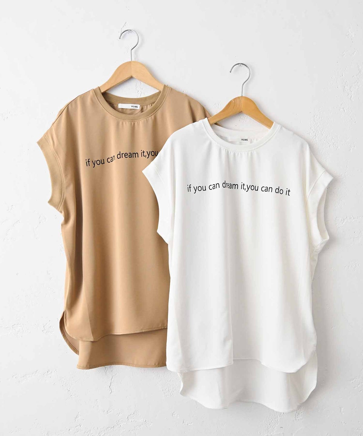 HUMS｜ロゴフレンチカットソー [[C-5105]][C]