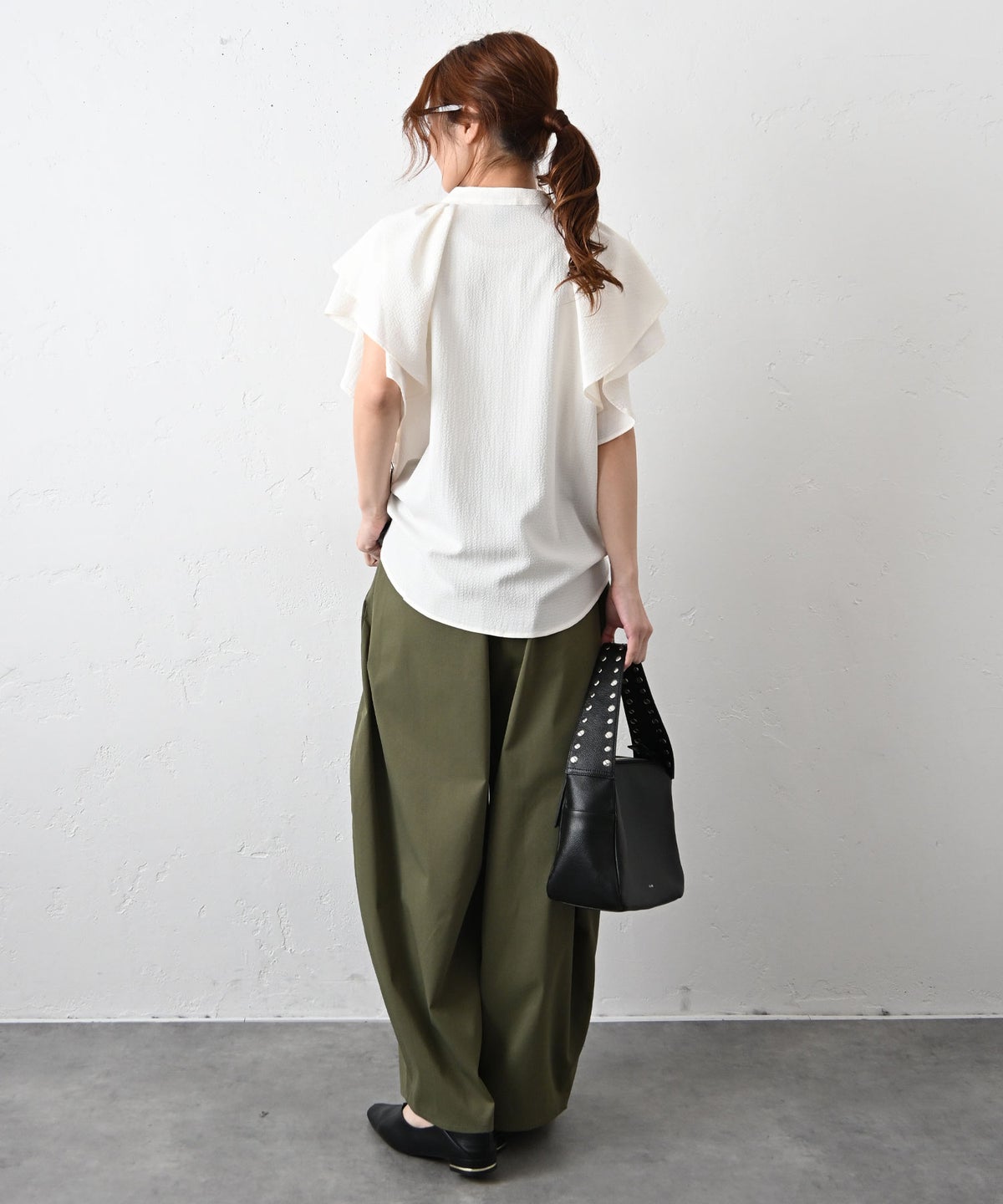 malla｜袖フリルシャツ [[mo61FB261]][C]