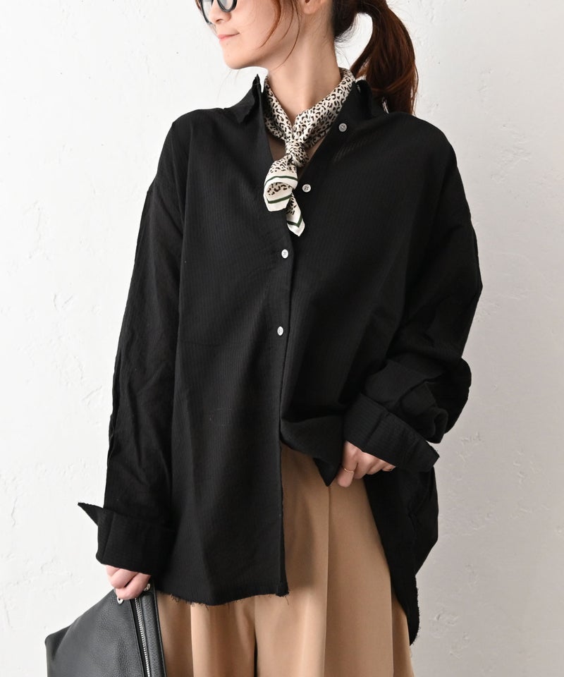 HUMS｜カットオフシャツ [[WLH5198]][C]