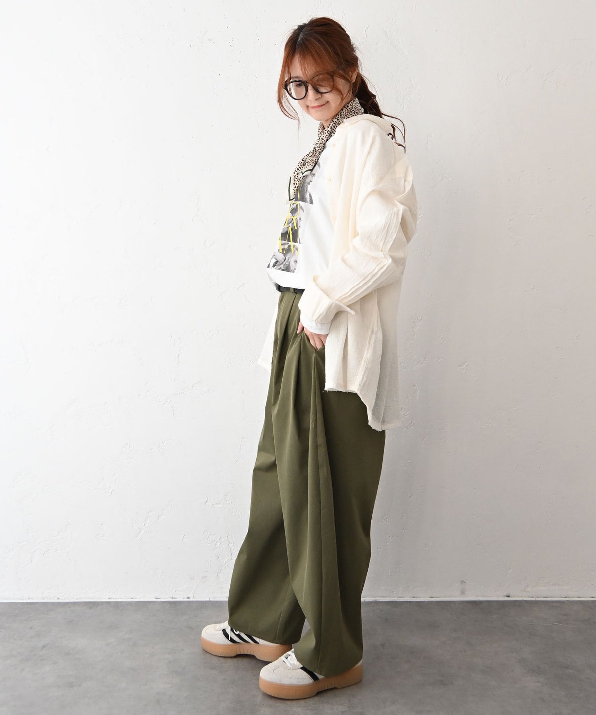 HUMS｜カットオフシャツ [[WLH5198]][C]