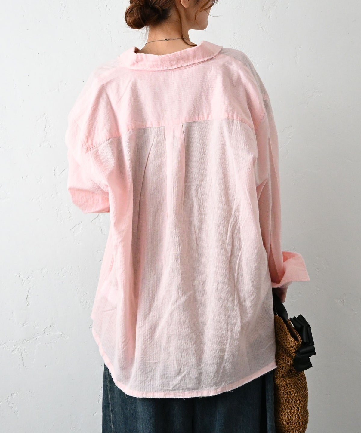 HUMS｜カットオフシャツ [[WLH5198]][C]