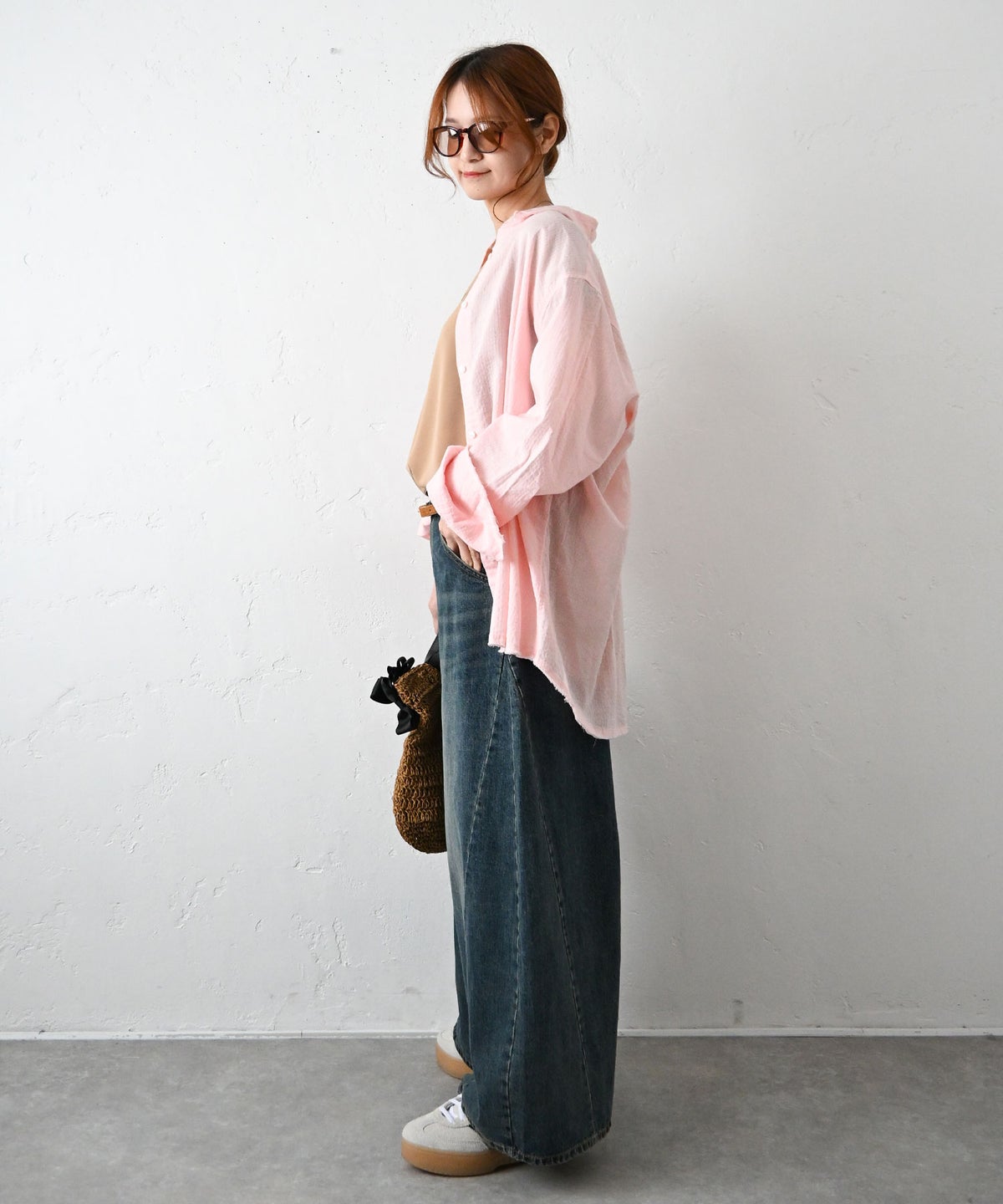 HUMS｜カットオフシャツ [[WLH5198]][C]