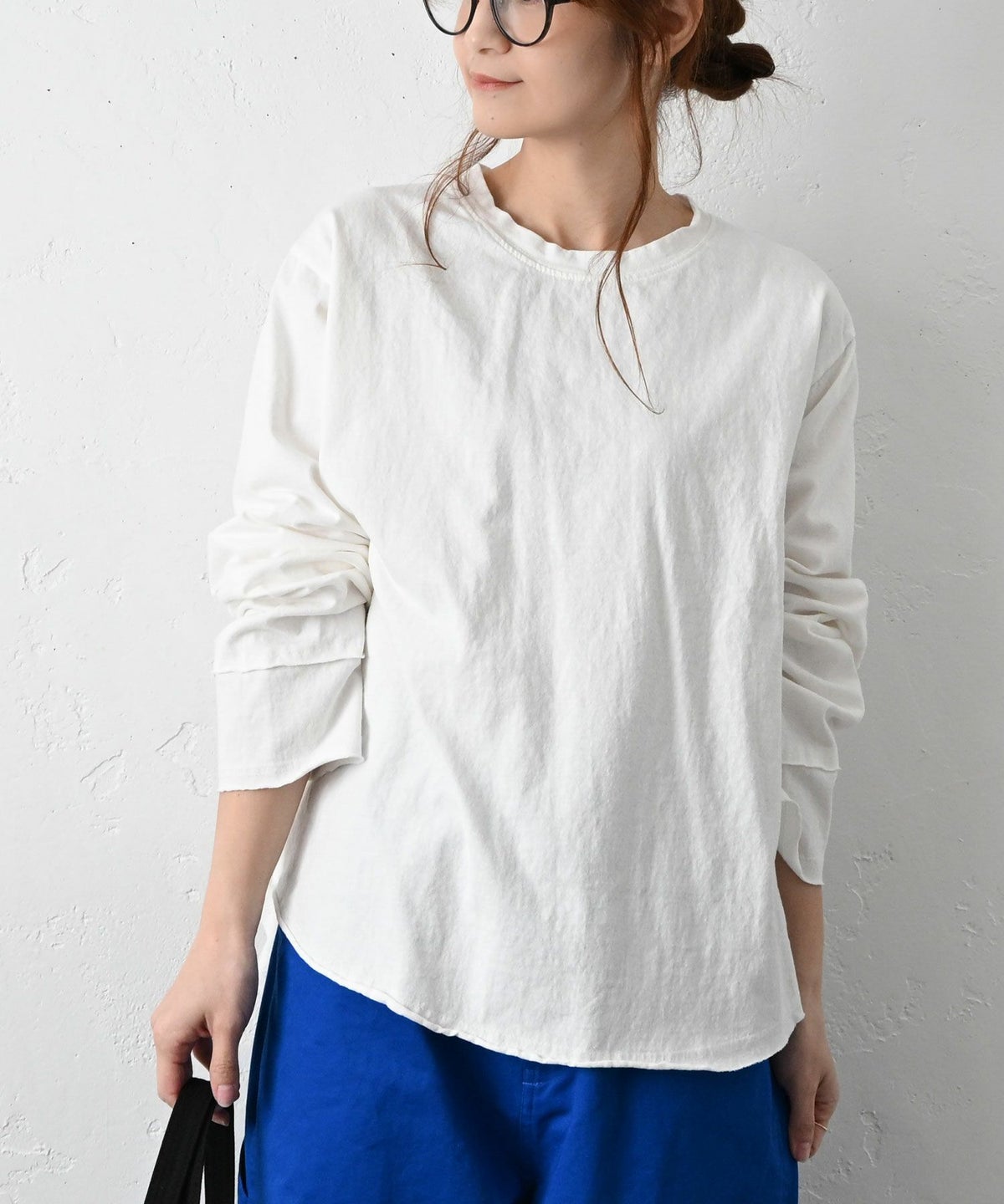 Our.｜切りっぱなし天竺カットソー [[C-9054]][C]