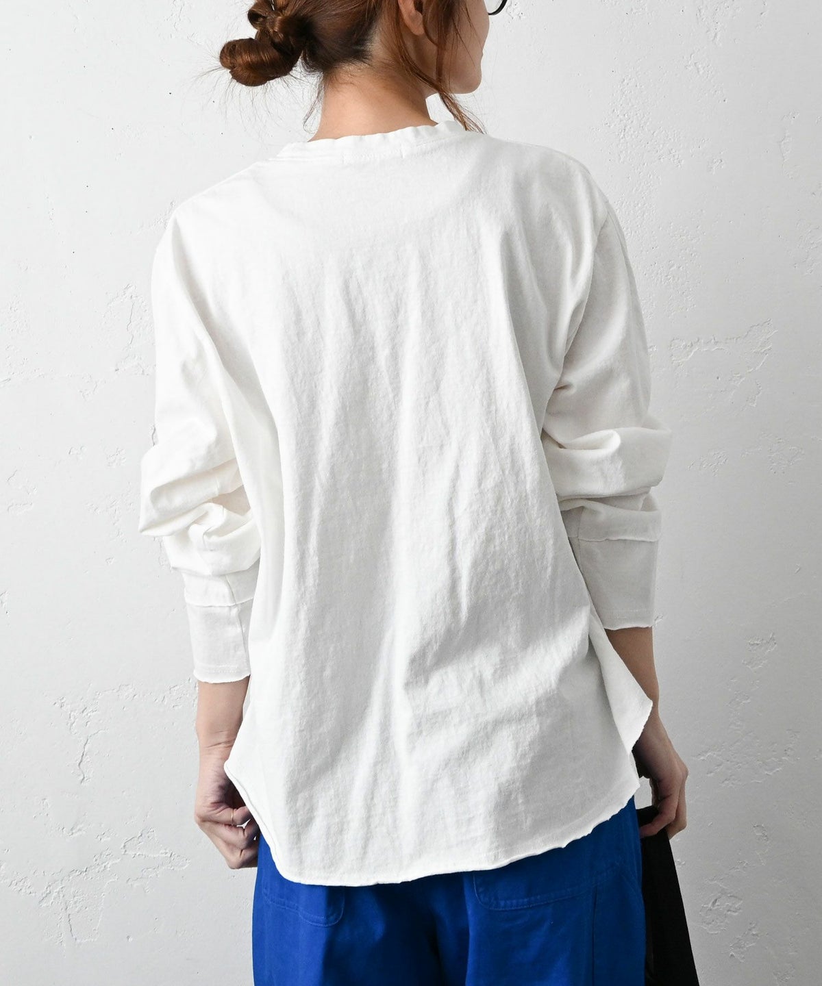 Our.｜切りっぱなし天竺カットソー [[C-9054]][C]