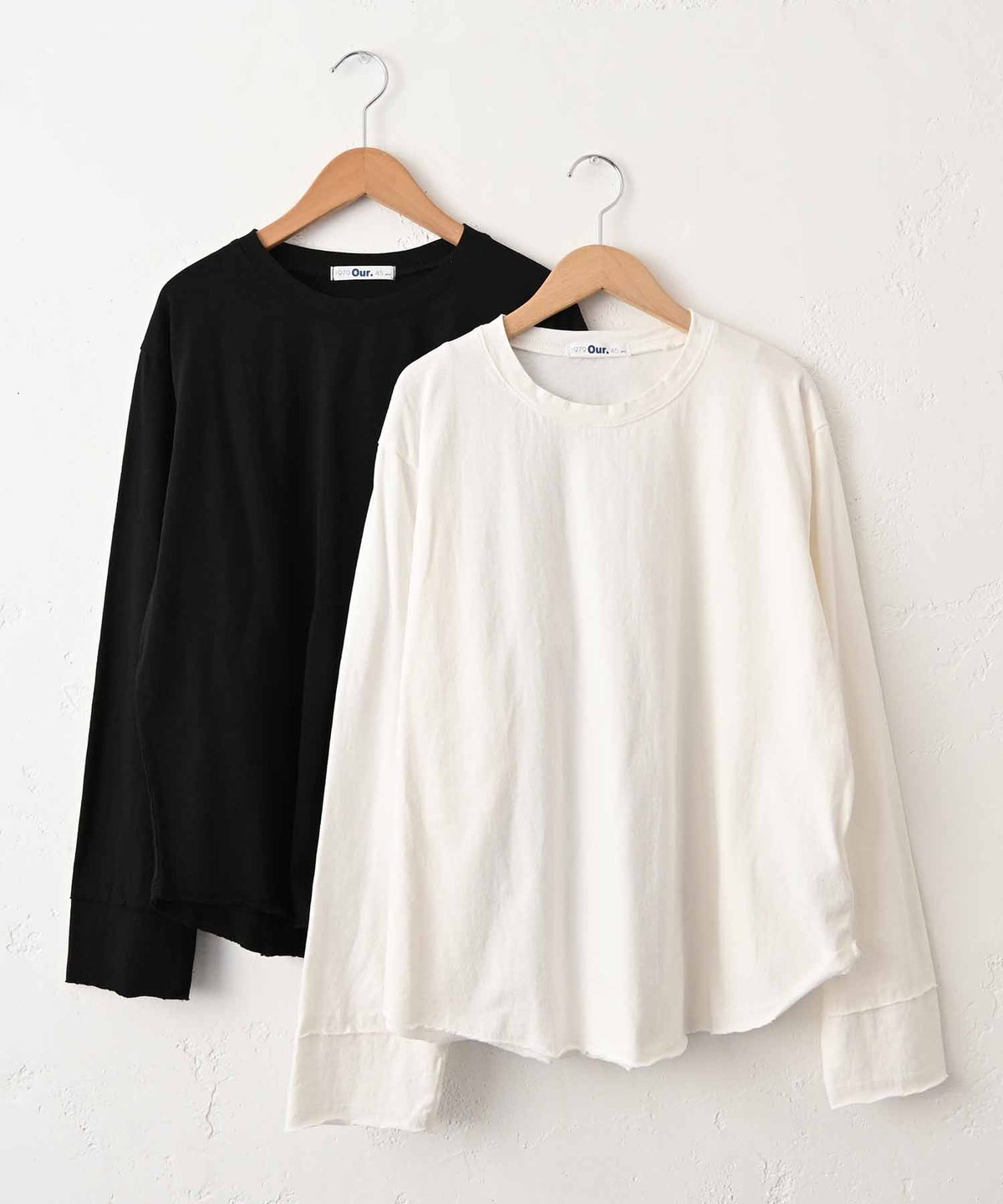 Our.｜切りっぱなし天竺カットソー [[C-9054]][C]